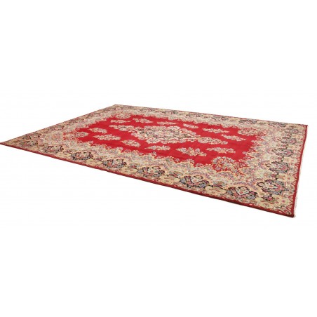 Tappeto Kerman Persia marrone grigio 304x421