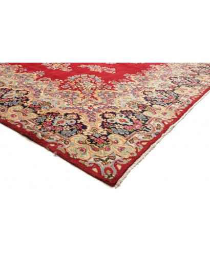 Tappeto Kerman Persia marrone grigio 304x421