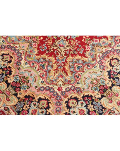 Tappeto Kerman Persia marrone grigio 304x421
