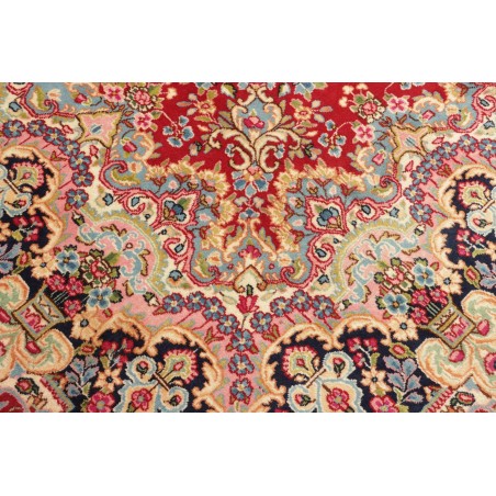 Tappeto Kerman Persia marrone grigio 304x421
