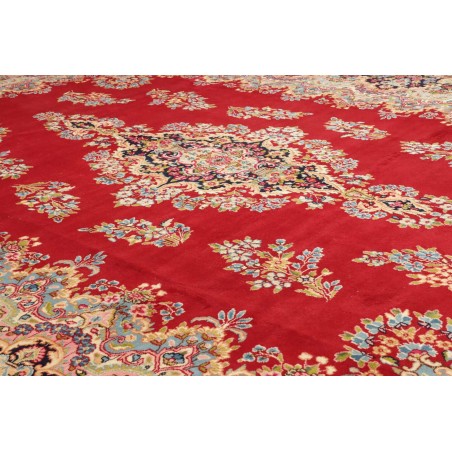 Tappeto Kerman Persia marrone grigio 304x421