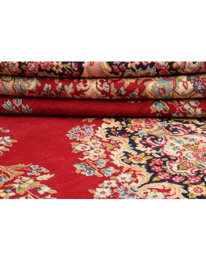Tappeto Kerman Persia marrone grigio 304x421