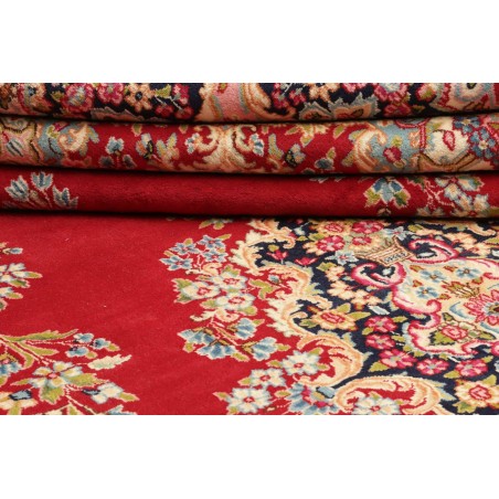 Tappeto Kerman Persia marrone grigio 304x421