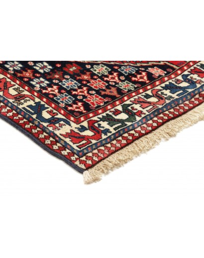 Tappeto Yalameh Persia marrone giallo 83x308