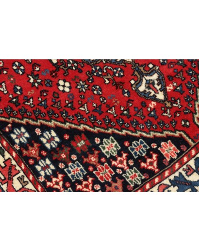 Tappeto Yalameh Persia marrone giallo 83x308