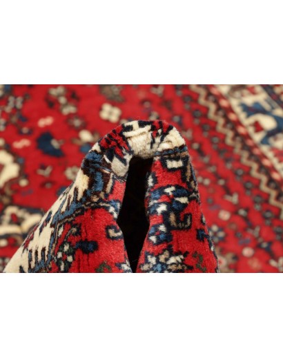 Tappeto Yalameh Persia marrone giallo 83x308