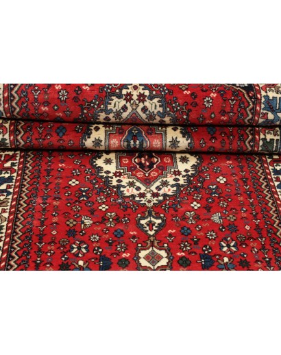 Tappeto Yalameh Persia marrone giallo 83x308