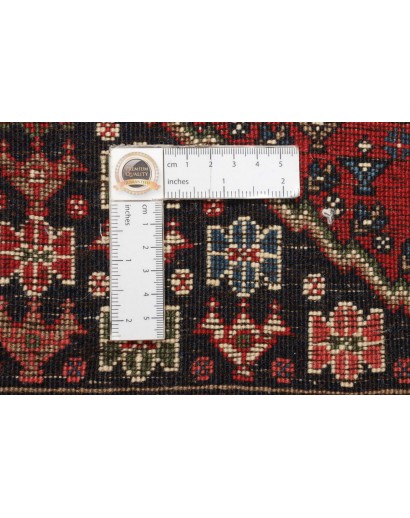 Tappeto Yalameh Persia marrone giallo 83x308