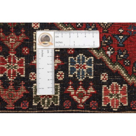 Tappeto Yalameh Persia marrone giallo 83x308