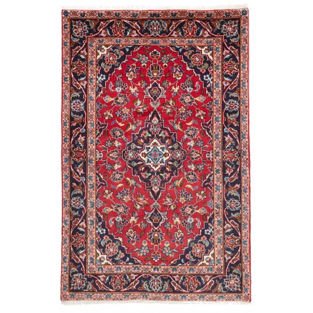 Tappeto Kashan Fine Persia marrone giallo 98x150