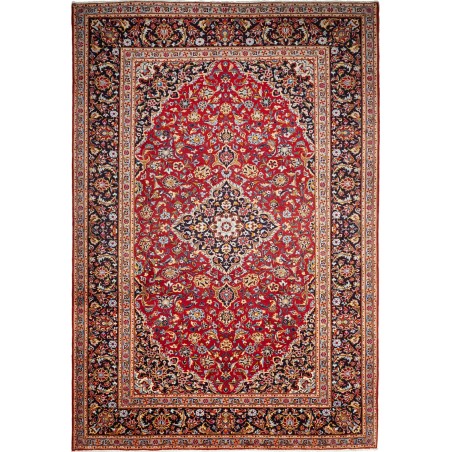 Tappeto Nadjafabad Persia marrone blu 257x378