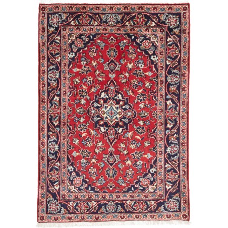 Tappeto Kashan Fine Persia rosso grigio 98x149