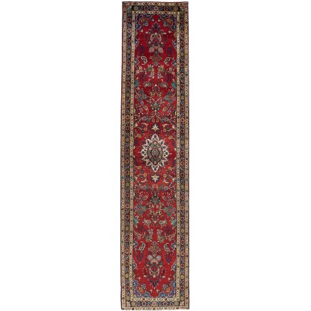 Tappeto Hamadan Persia marrone 90x420