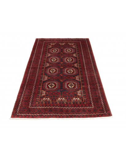 Tappeto Baluch Persia grigio giallo 107x202