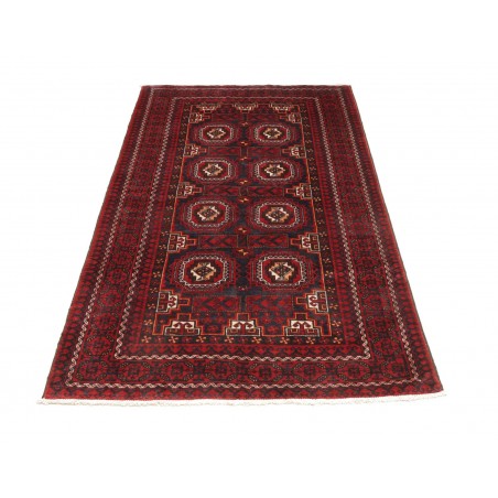 Tappeto Baluch Persia grigio giallo 107x202