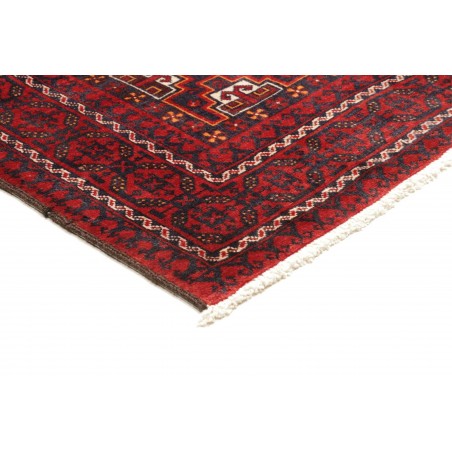 Tappeto Baluch Persia grigio giallo 107x202