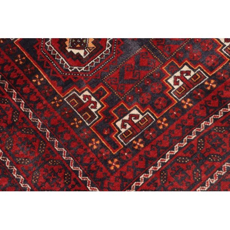 Tappeto Baluch Persia grigio giallo 107x202