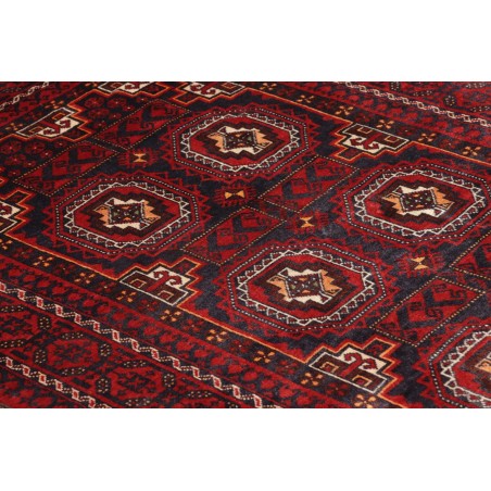 Tappeto Baluch Persia grigio giallo 107x202
