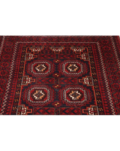 Tappeto Baluch Persia grigio giallo 107x202