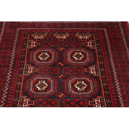 Tappeto Baluch Persia grigio giallo 107x202