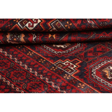 Tappeto Baluch Persia grigio giallo 107x202