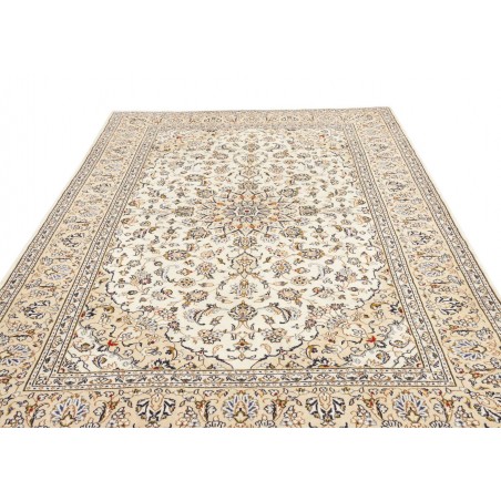 Tappeto Kashan Persia bianco 195x305