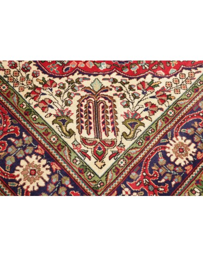 Tappeto Tabriz Persia marrone grigio 208x297