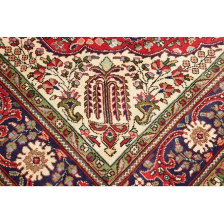 Tappeto Tabriz Persia marrone grigio 208x297
