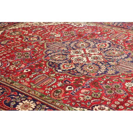 Tappeto Tabriz Persia marrone grigio 208x297