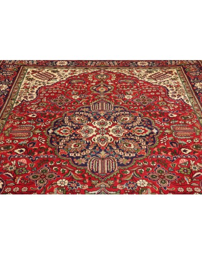 Tappeto Tabriz Persia marrone grigio 208x297