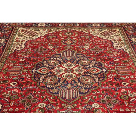 Tappeto Tabriz Persia marrone grigio 208x297