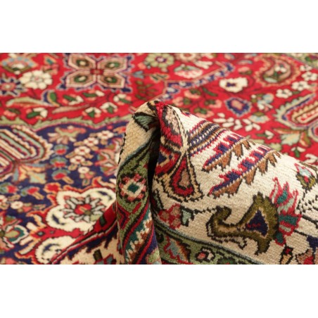 Tappeto Tabriz Persia marrone grigio 208x297