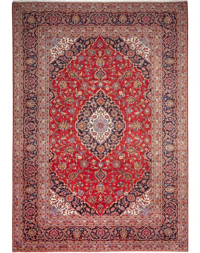 Tappeto Ardakan Persia marrone giallo 244x352