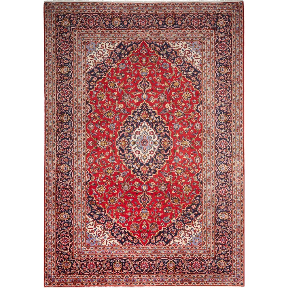 Tappeto Ardakan Persia marrone giallo 244x352