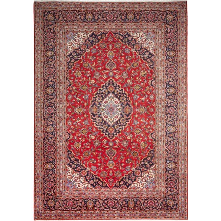 Tappeto Ardakan Persia marrone giallo 244x352