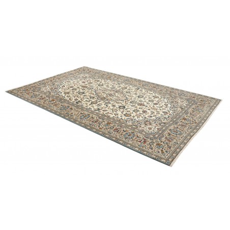Tappeto Kashan Persia azzurro verde 193x310