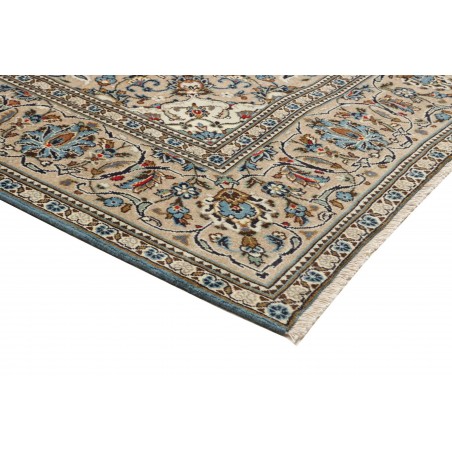 Tappeto Kashan Persia azzurro verde 193x310