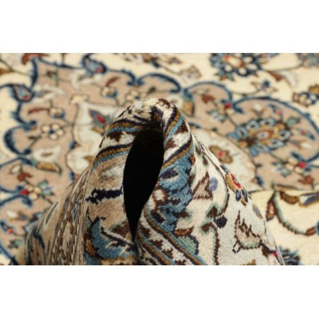 Tappeto Kashan Persia azzurro verde 193x310