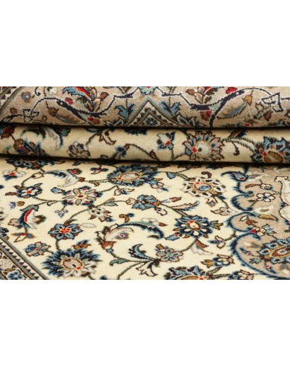 Tappeto Kashan Persia azzurro verde 193x310