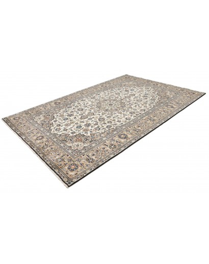 Tappeto Kashan Persia azzurro verde 197x300