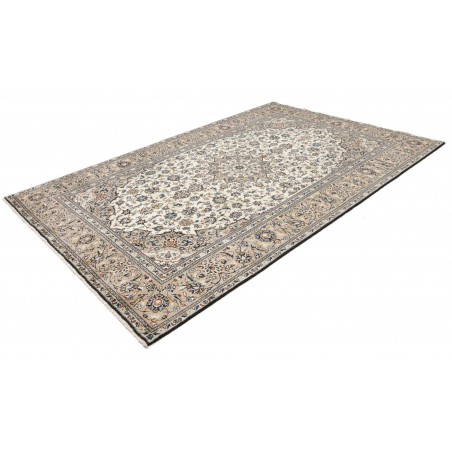 Tappeto Kashan Persia azzurro verde 197x300