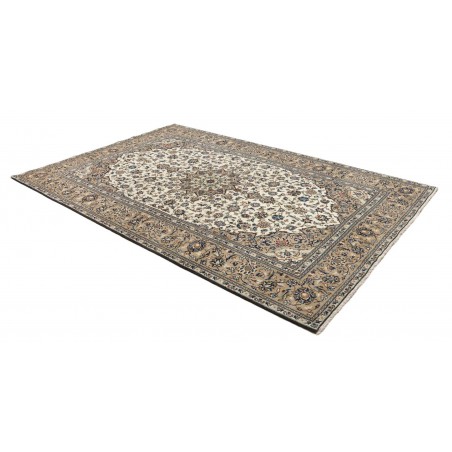 Tappeto Kashan Persia azzurro verde 197x300
