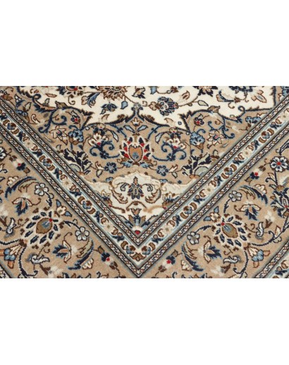 Tappeto Kashan Persia azzurro verde 197x300