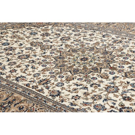 Tappeto Kashan Persia azzurro verde 197x300