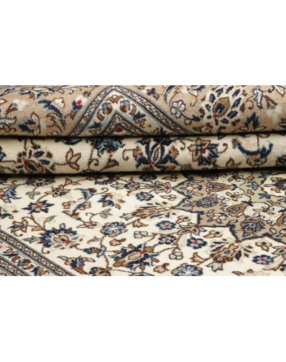Tappeto Kashan Persia azzurro verde 197x300