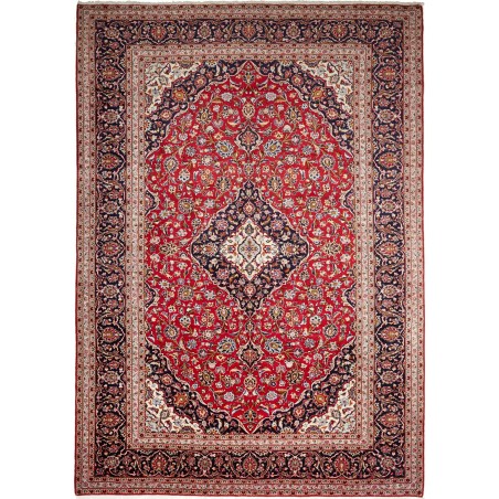 Tappeto Ardakan Persia marrone blu 246x349
