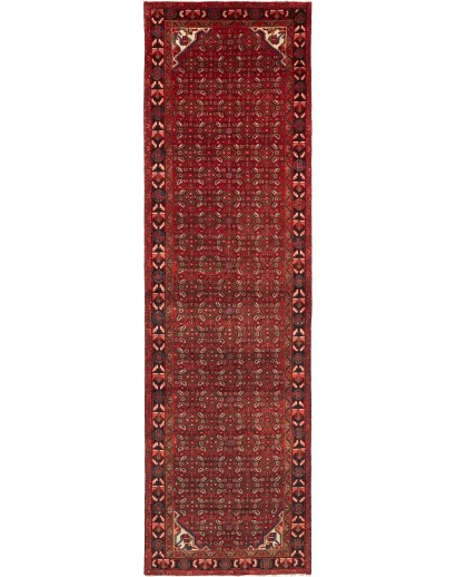 Tappeto Hamadan Persia marrone 117x412