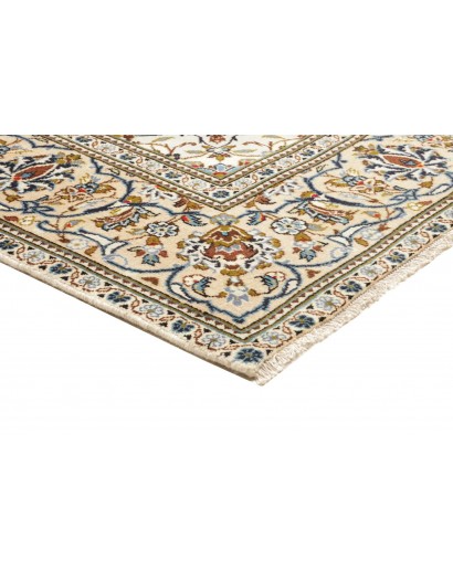Tappeto Kashan Persia beige grigio 192x285