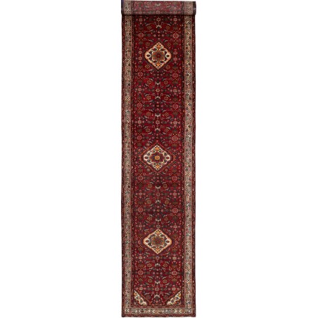 Tappeto Hamadan Persia marrone 98x513