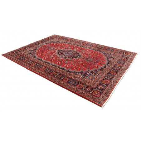 Tappeto Sabzevar Persia marrone blu 204x288